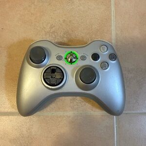 Microsoft xbox360 Silver Wireless Controller
